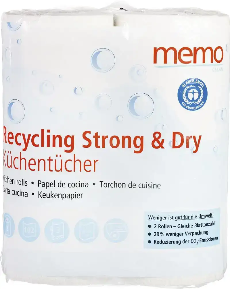 Keukenrol recycling 3-laags
