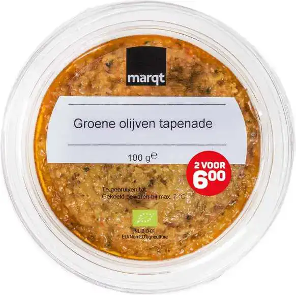 Groene olijventapenade
