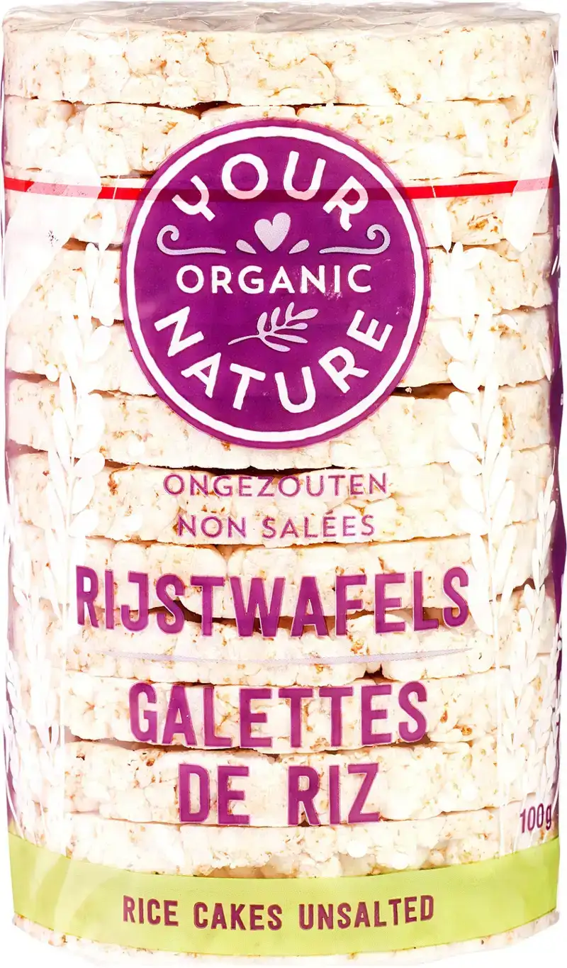 Ongezouten rijstwafels