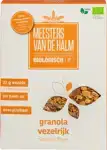High-fibre granola