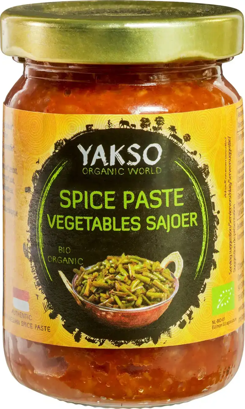 Spice paste vegetables sajoer