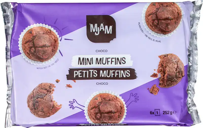 Mini chocolademuffins