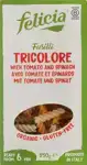Glutenvrije tricolore fusilli