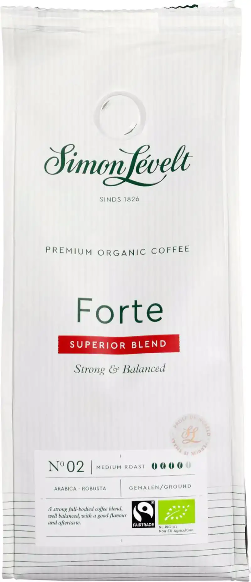 Gemalen koffie forte