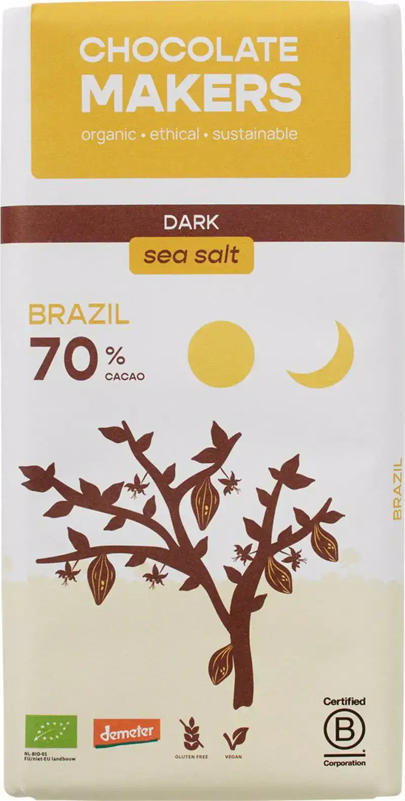 Pure chocolade brazil 70% zeezout