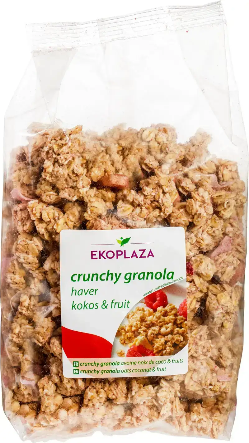 Crunchy granola haver kokos & fruit