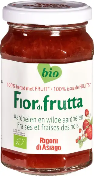 Aardbeien fruitbeleg