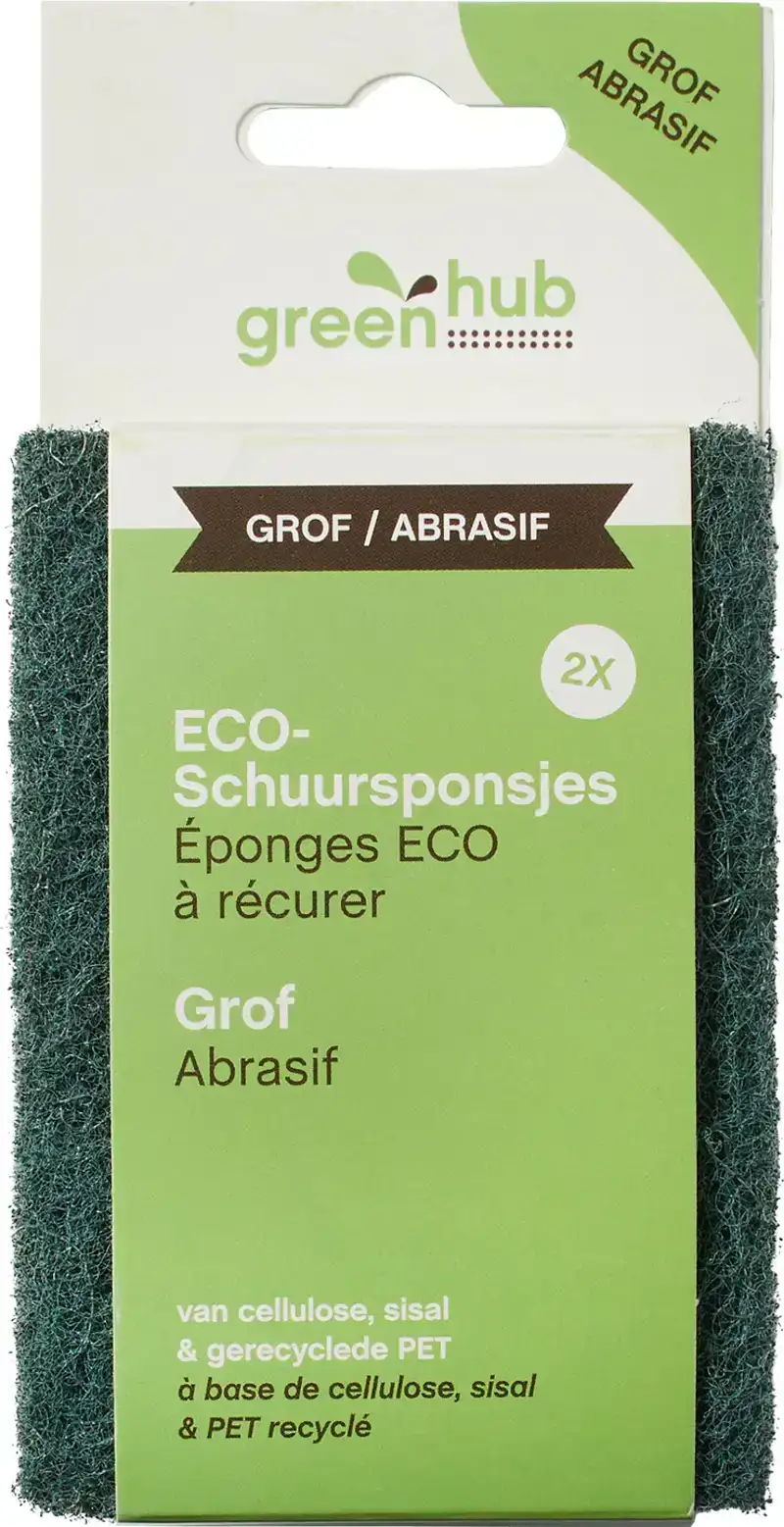 ECO-schuursponsjes grof