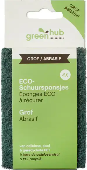 ECO-schuursponsjes grof