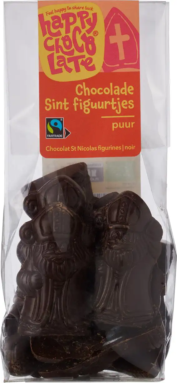 Chocolade sint figuurtjes puur