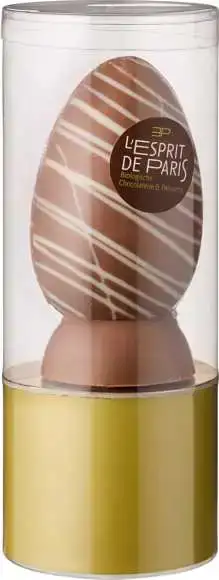 Klein paasei melkchocolade