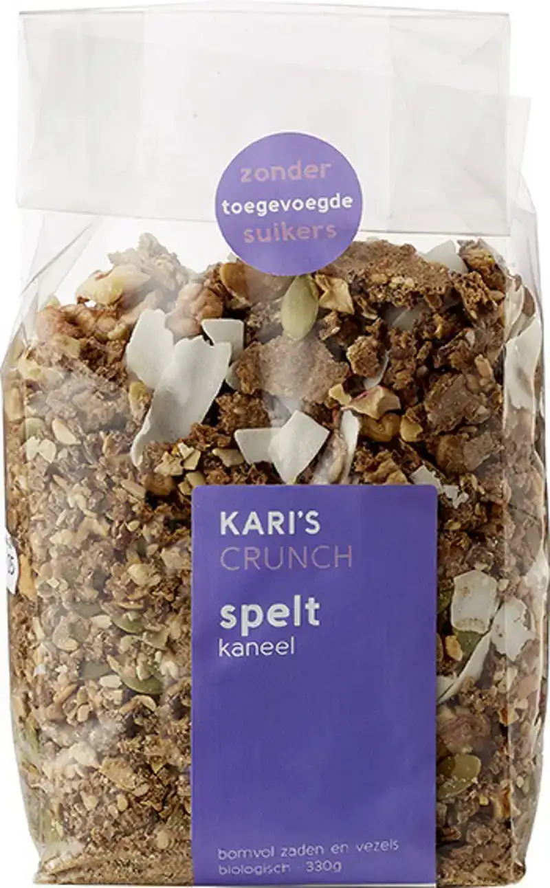 Crunch spelt kaneel