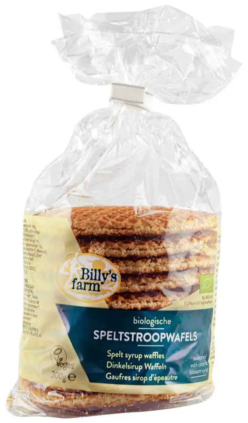 Spelt stroopwafels