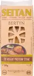 Seitan-tarwe veggie protein steak