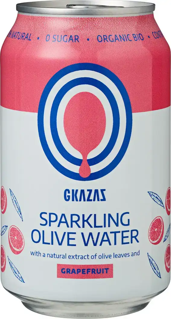 Bruisend olijfwater grapefruit