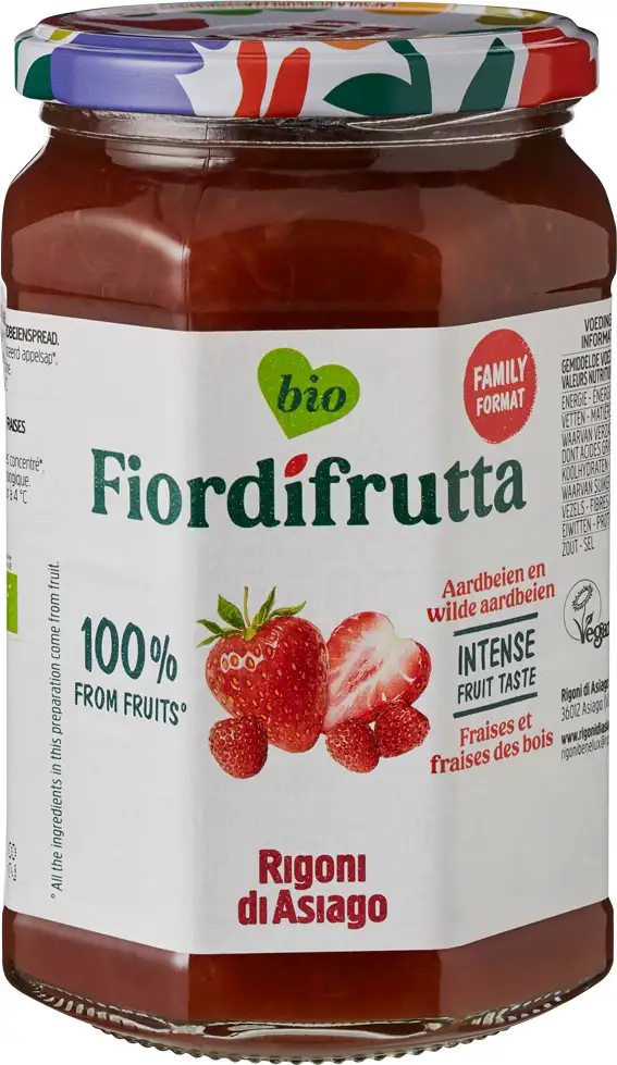 Aardbeien fruitbeleg