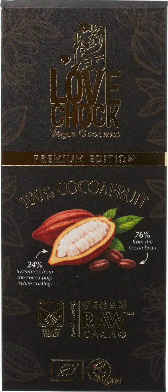 RAW chocolade 100% cacaofruit
