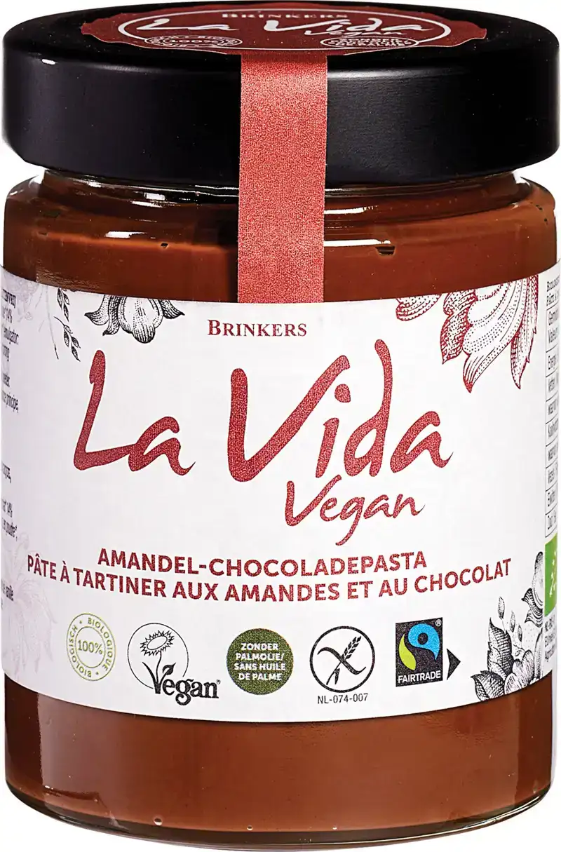 Amandel chocoladepasta