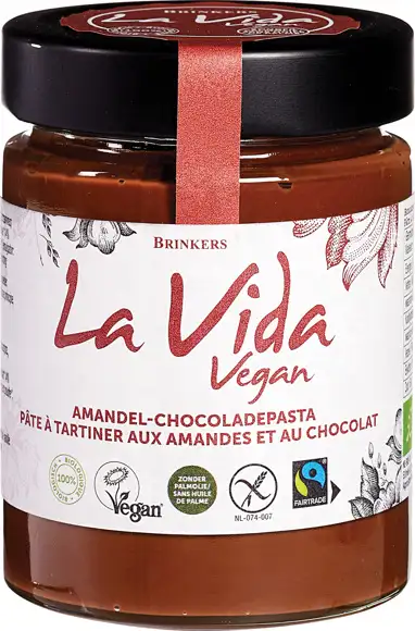 Amandel chocoladepasta