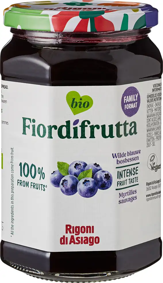 Fruitbeleg wilde bosbessen
