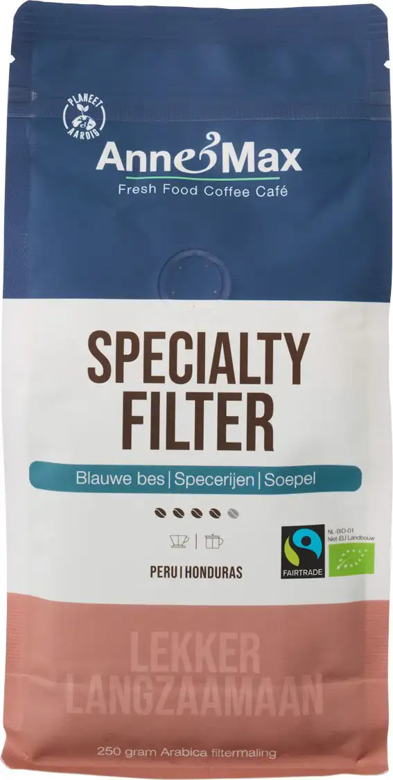 Gemalen koffie lekker langzaamaan