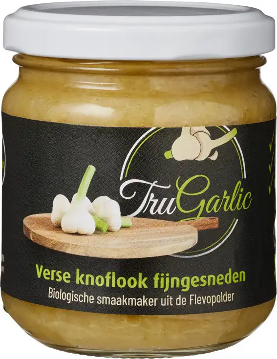Verse fijngesneden knoflook