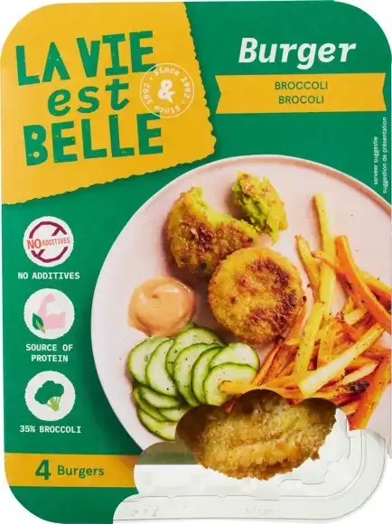 Mini broccoliburgers