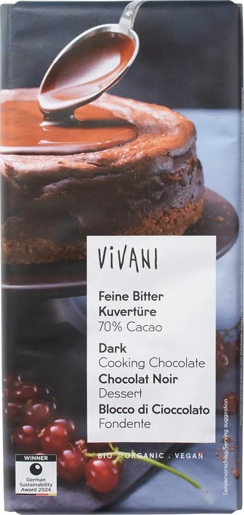 Kookchocolade puur