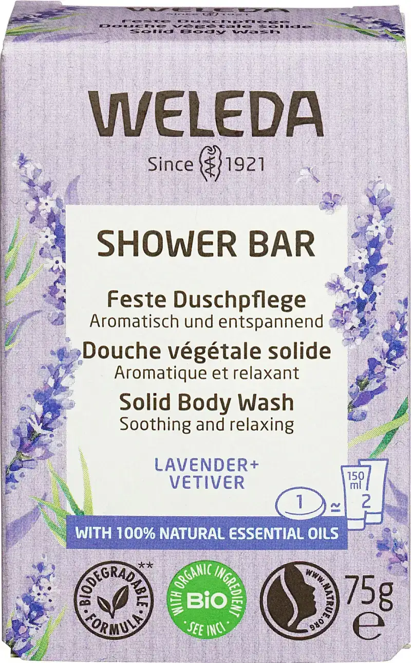 Shower bar lavendel & vetiver