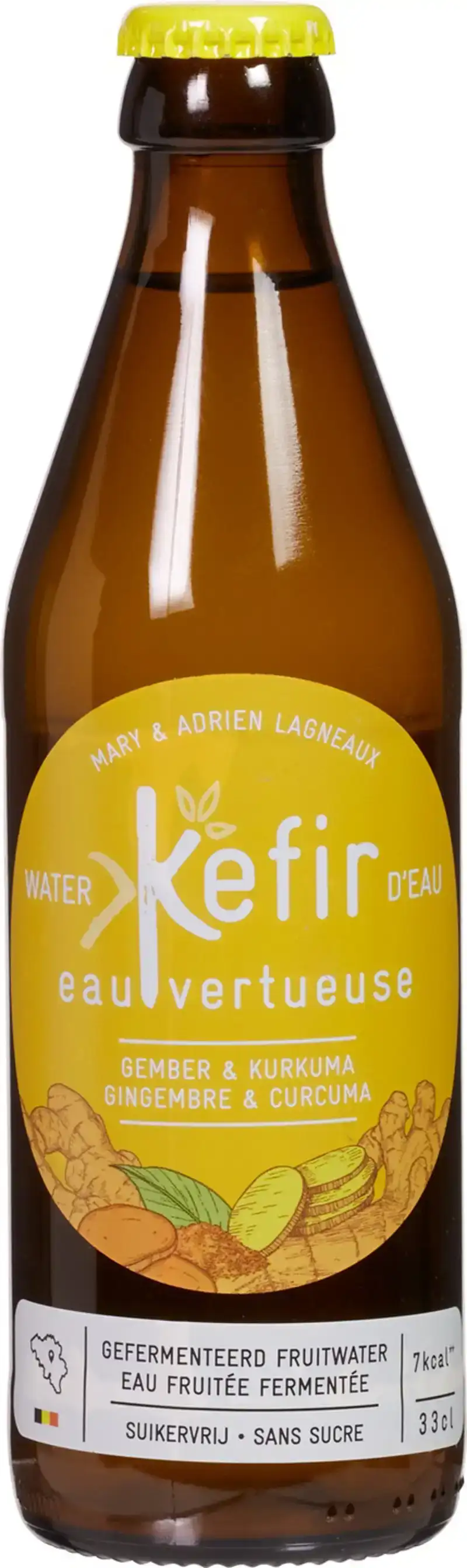 Waterkefir gember kurkuma