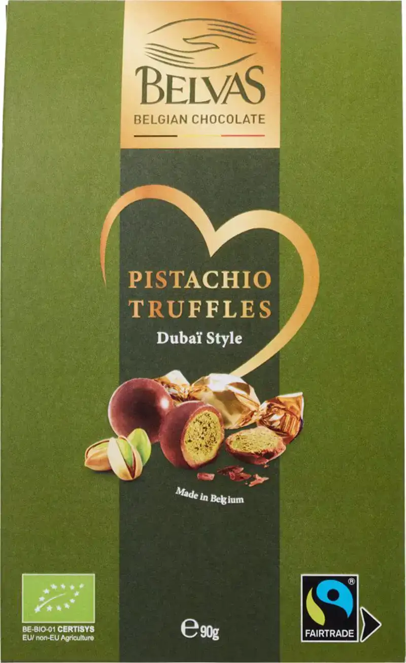 Chocoladetruffels pistache