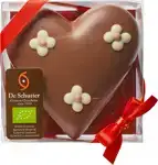 Chocoladehart in doosje