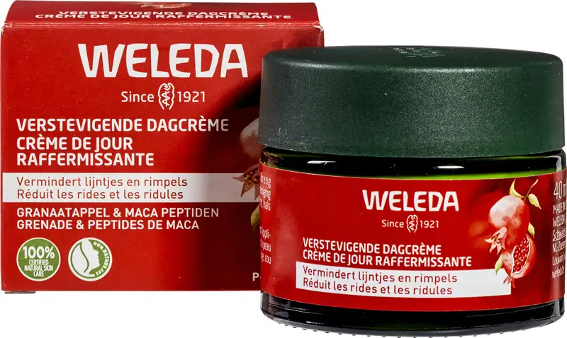 Verstevigende dagcreme granaatappel & maca - 40+ huid