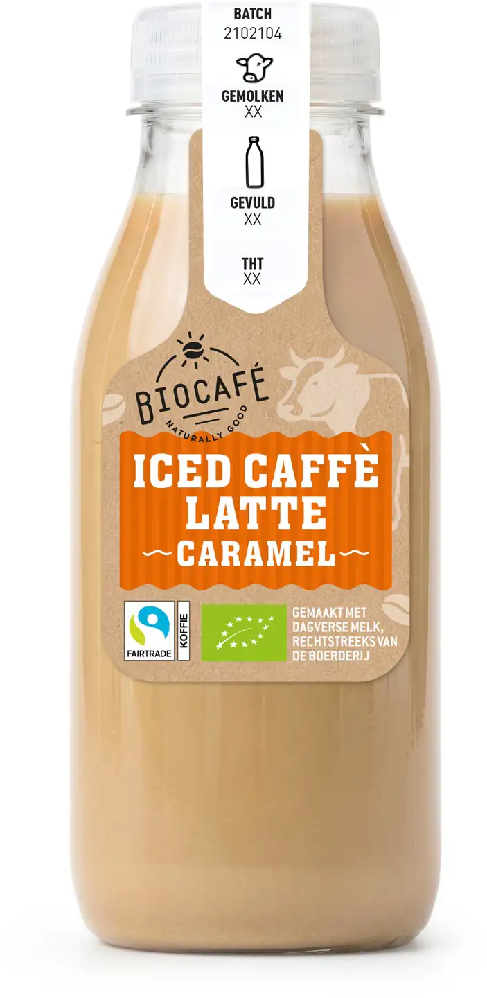 IJskoffie latte caramel
