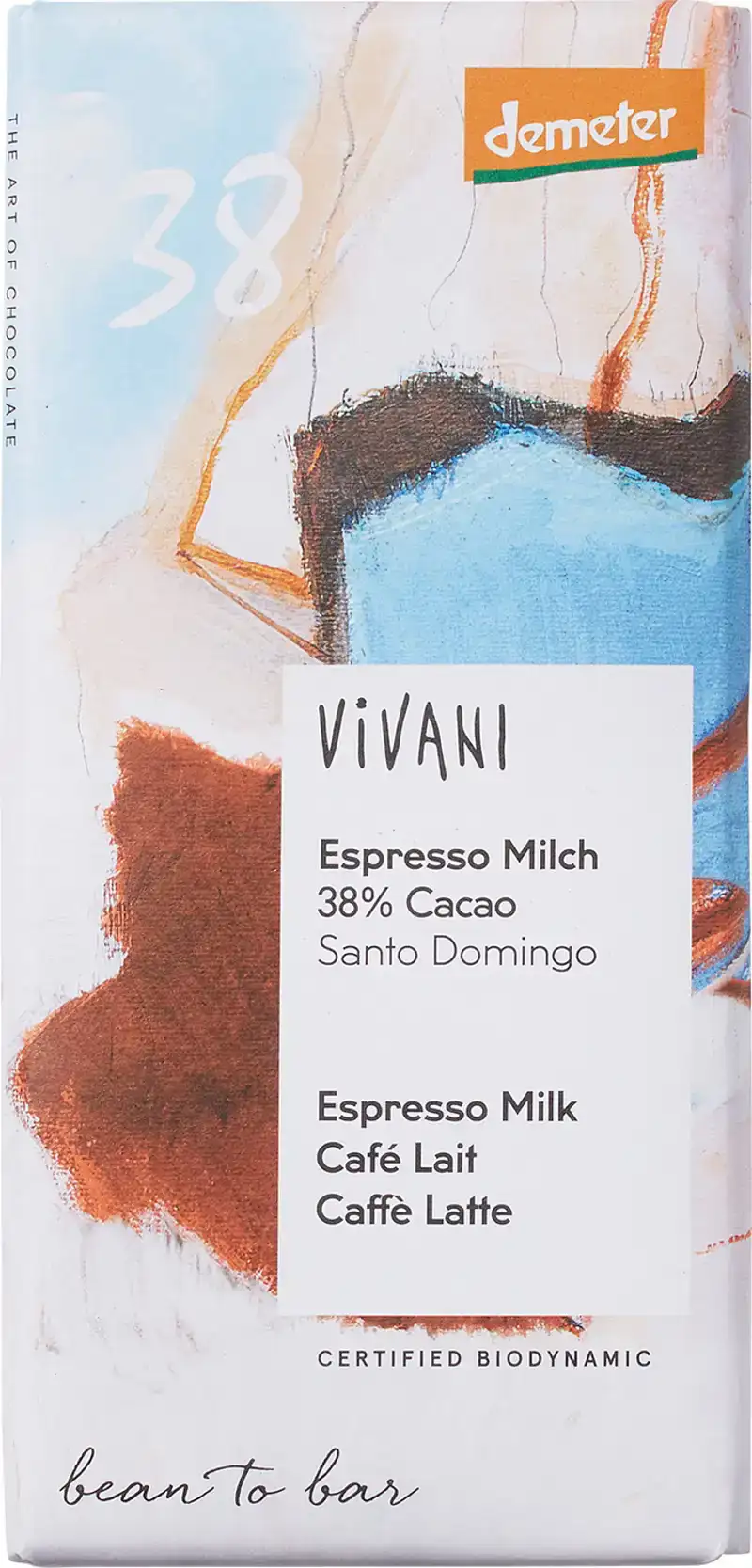 Melkchocolade 38% espresso