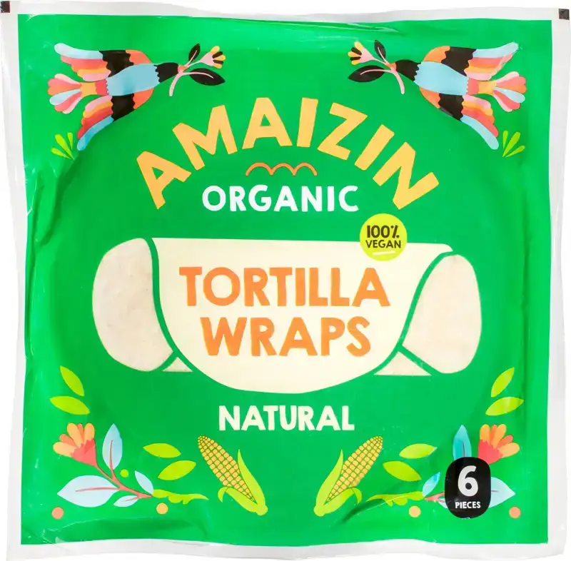Tortilla wraps natural