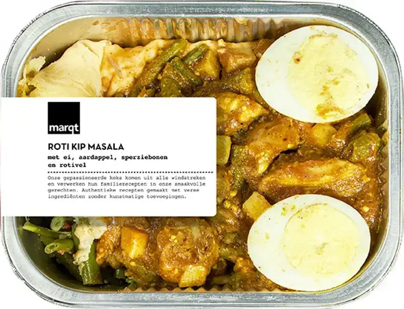 Surinaamse Roti kip masala