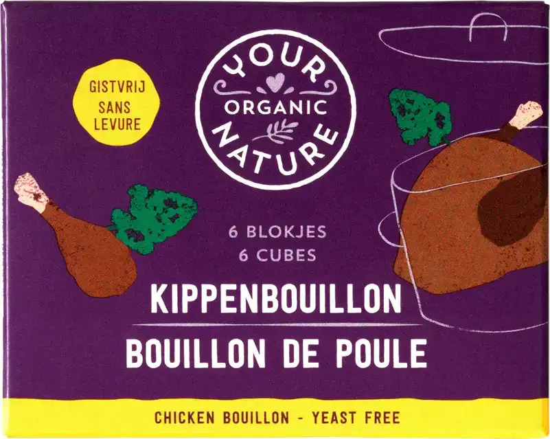 Kippenbouillonblokjes gistvrij
