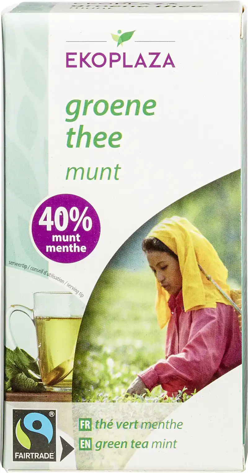 Groene thee munt