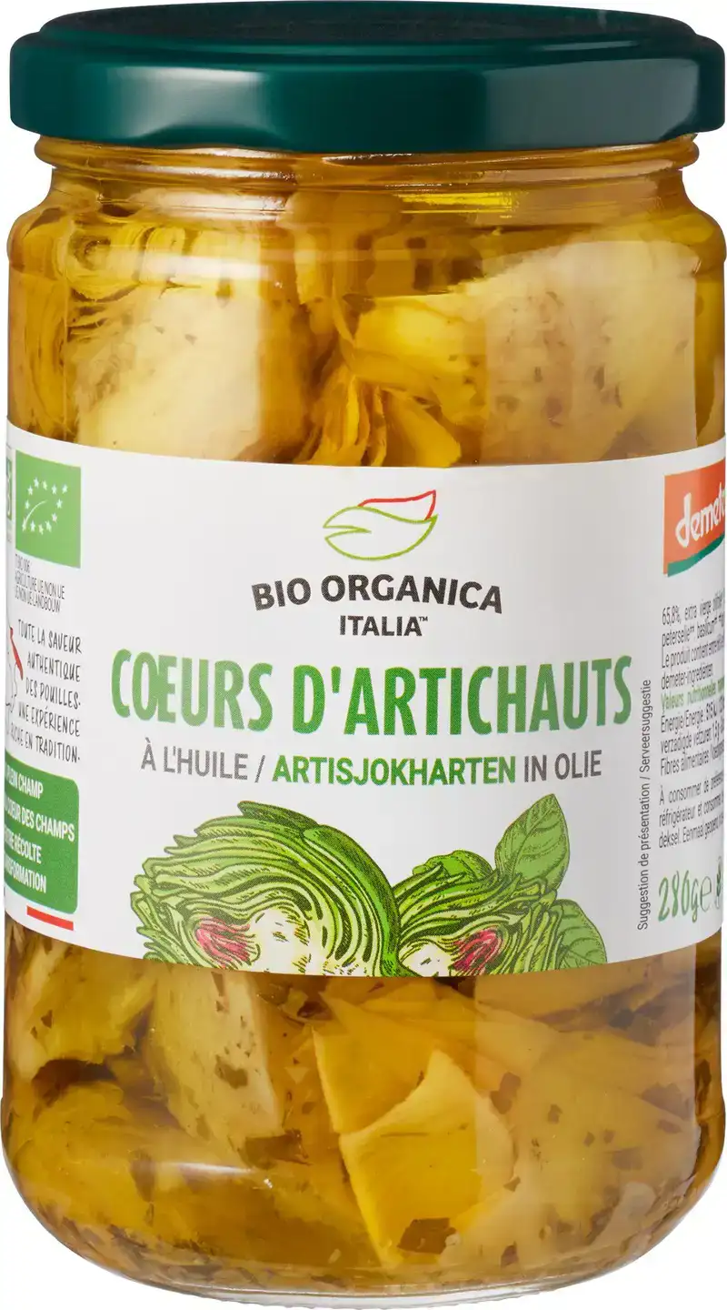Artisjokharten in olie