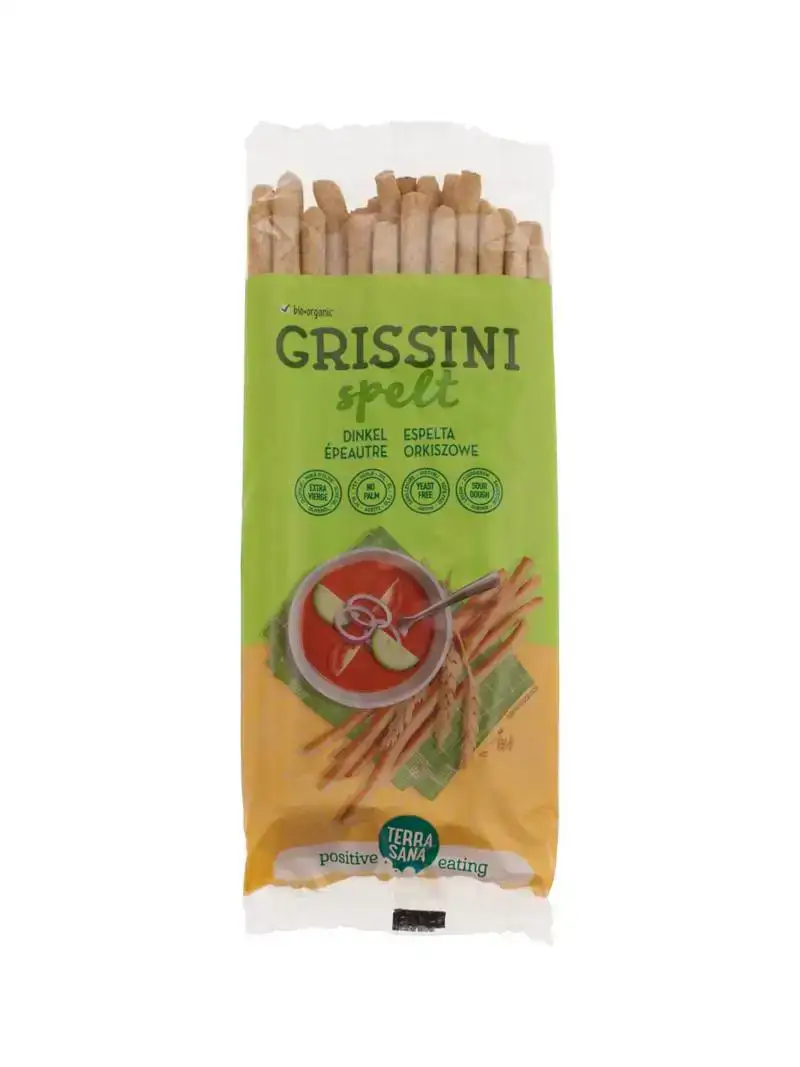 Grissini spelt soepstengels