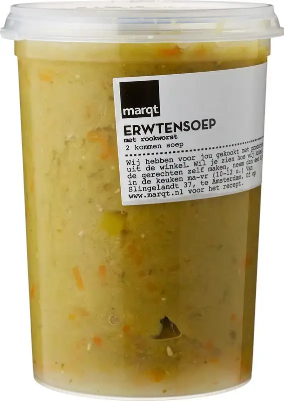 Erwtensoep met rookworst