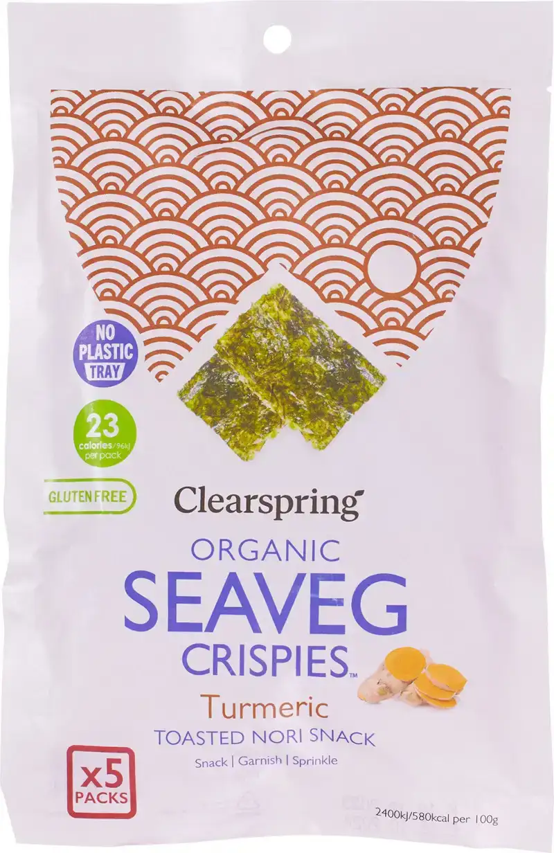 Seaveg Crispies Turmeric Multipack