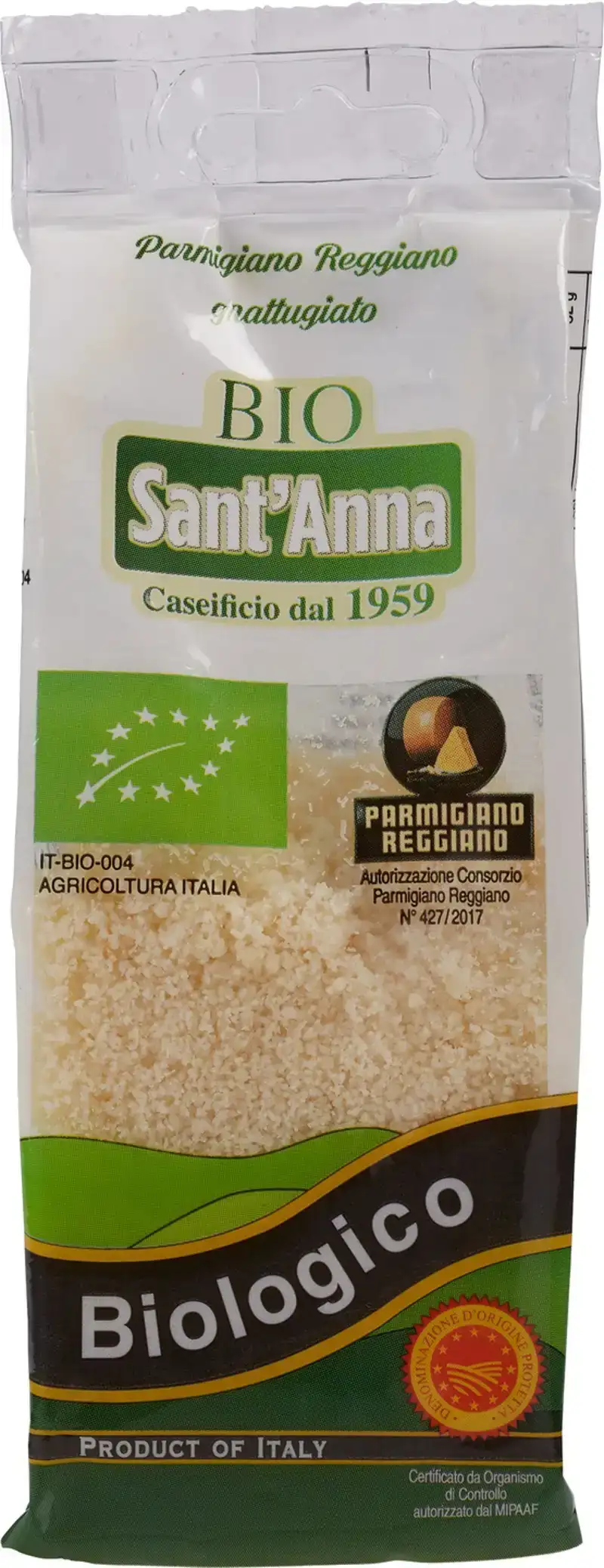 Geraspte Parmigiano Reggiano