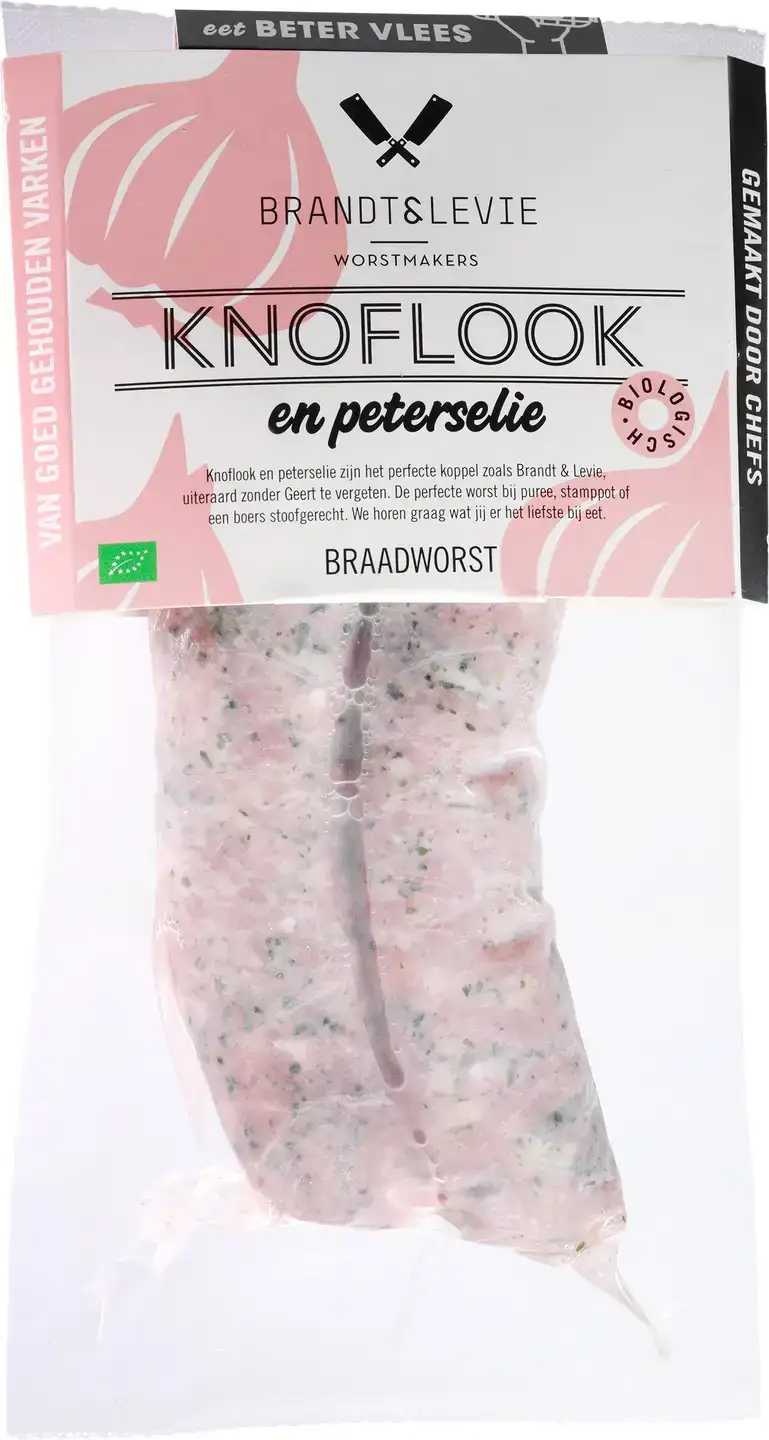 Braadworst peterselie & knoflook