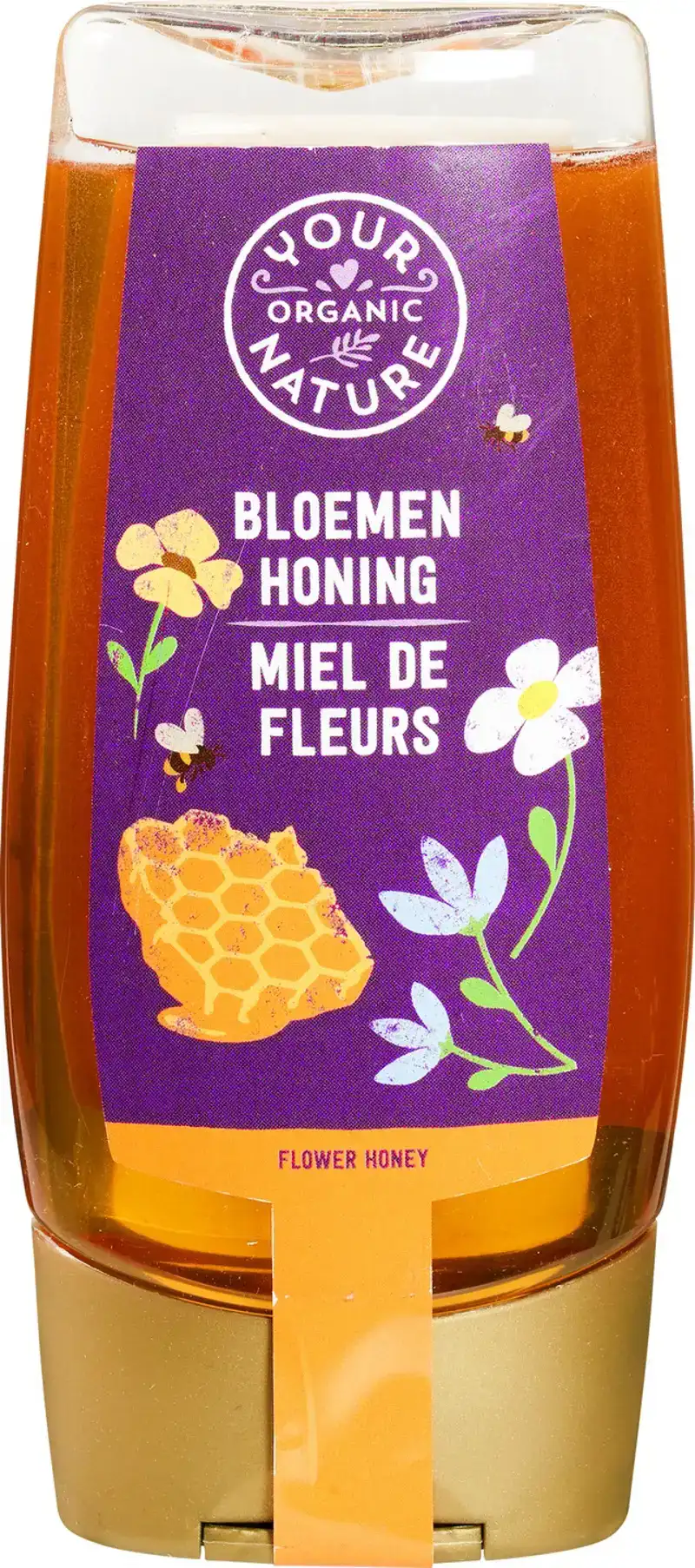 Bloemenhoning knijpfles