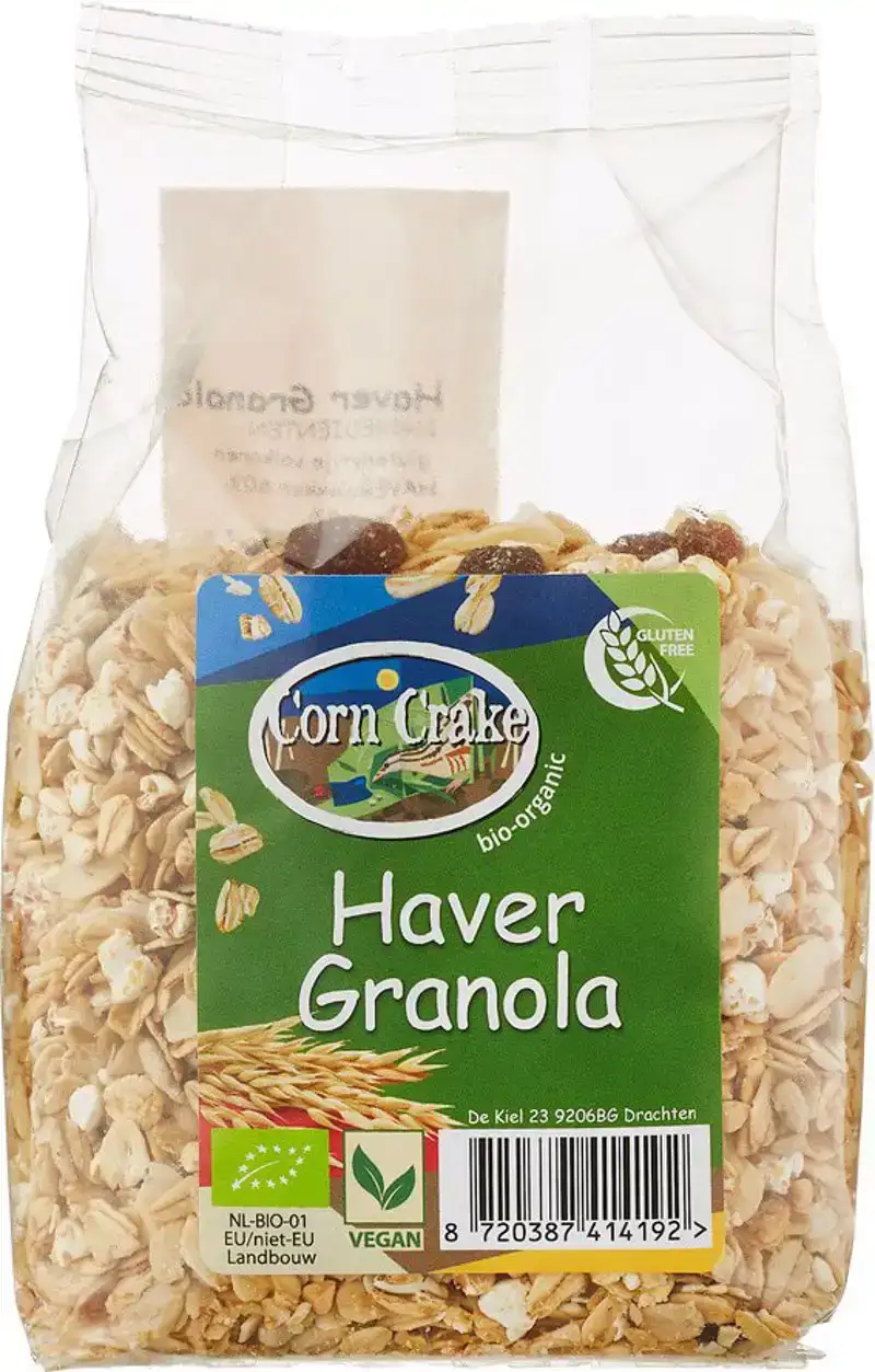 Glutenvrije haver granola
