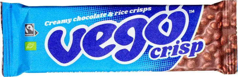 Vegan chocoladereep crisp
