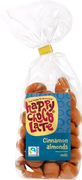 Chocolade amandelen melk met kaneel