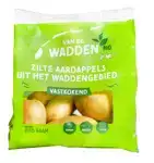 Vastkokende zilte aardappels